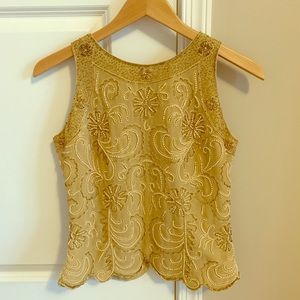 J. Kara New York Beaded top